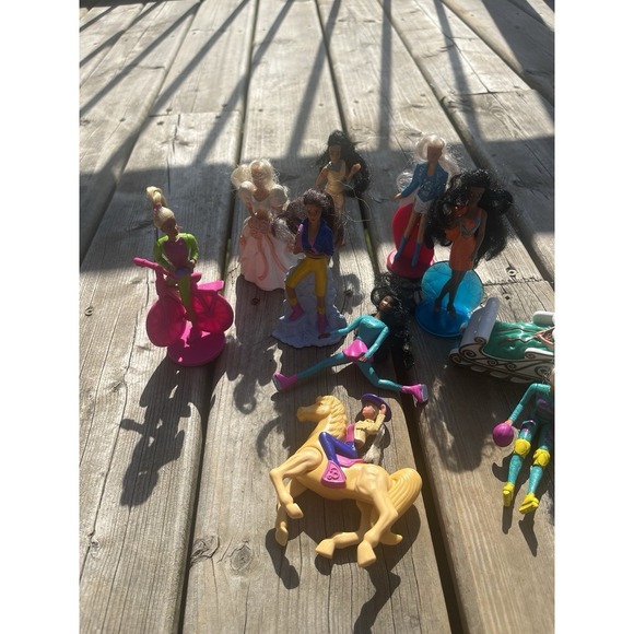 Vintage Barbie 10 Pcs McDonalds Happy Meal Toys 1991-1995 - Picture 2 of 16